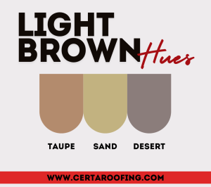 Certa Roofing Palette