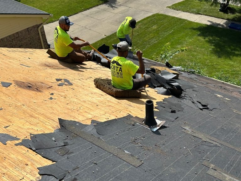 Old Shingle Roof Removal