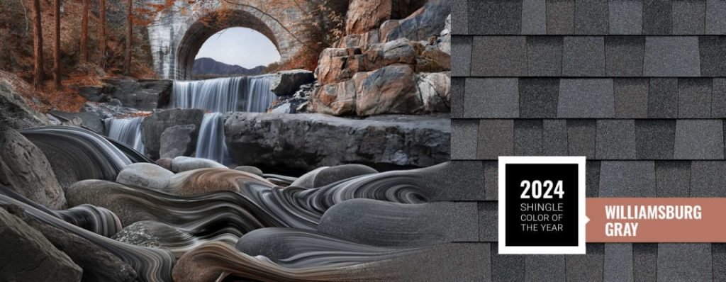 williamsburg gray 2024 shingle color of the year