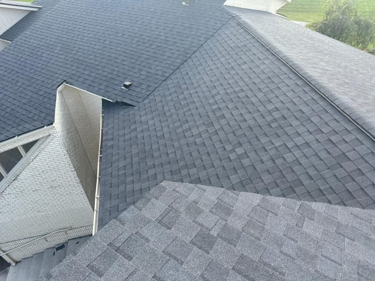 Shingle Roof Replacement | Moire Black