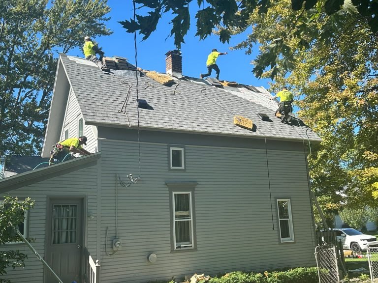 Certa Roofing Team at Work