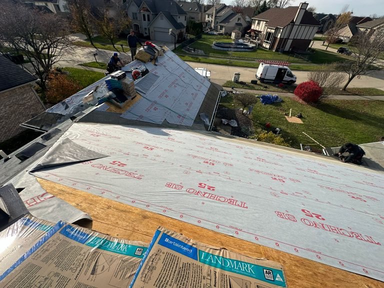 Certa Roofing Team at Work