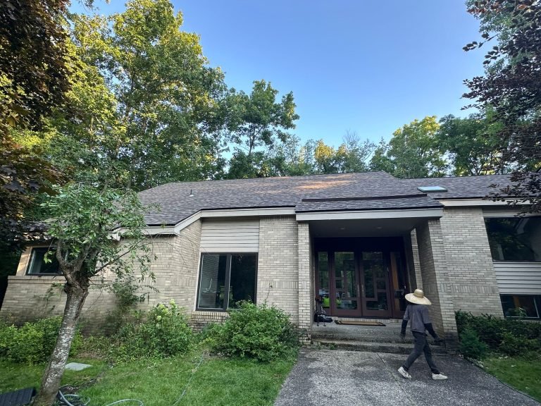Shingle Roof Replacement in MI | Burnt Sienna