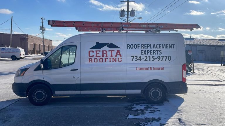 Certa Roofing Truck